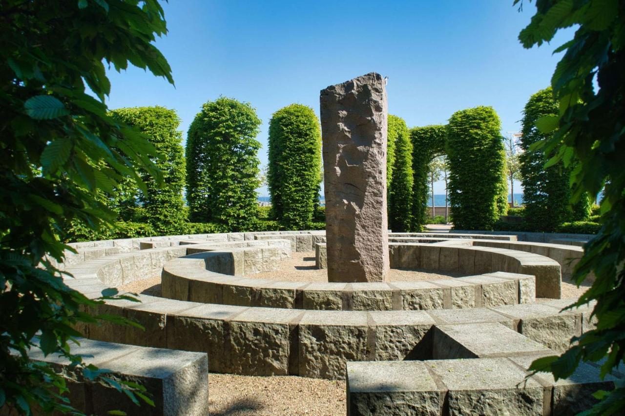 Balkon Mit Traumhaften Meerblick, Gratis Nutzung Vom Ahoi Erlebnisbad Und Sauna In Sellin Duenenhaus Fewo05 Gohren Bagian luar foto